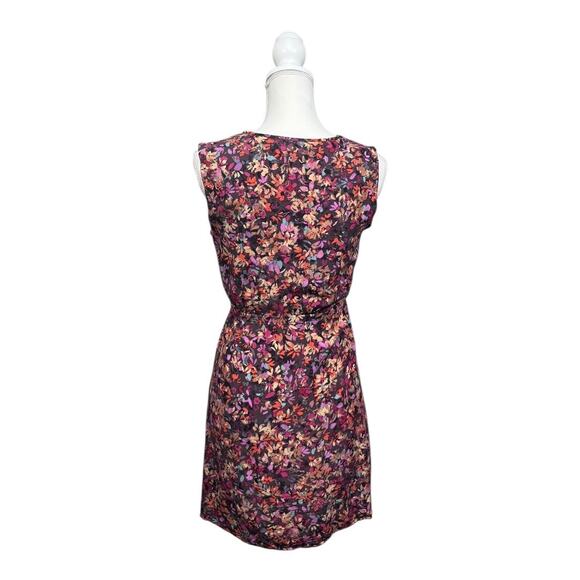 J.Crew Women's Floral Sleeveless Wrap-Dress - Size 2 - Picture 4 of 7